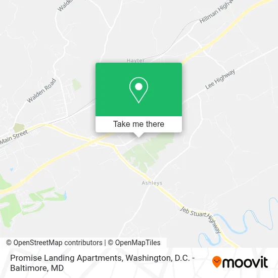 Promise Landing Apartments map