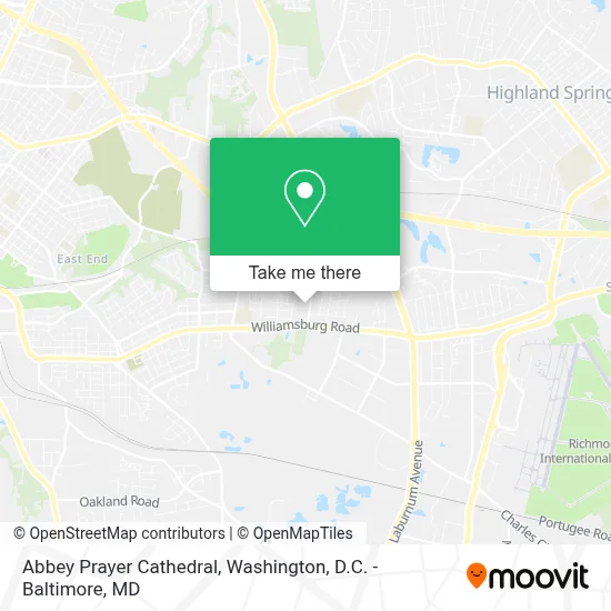 Abbey Prayer Cathedral map