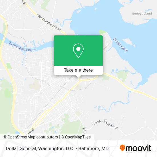 Dollar General map