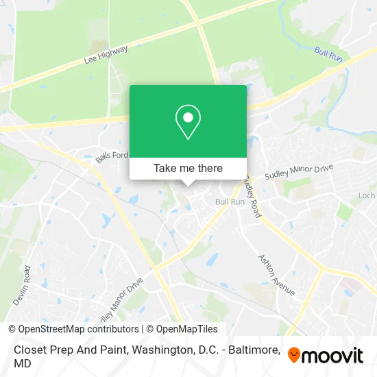 Closet Prep And Paint map