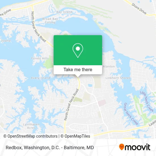 Redbox map