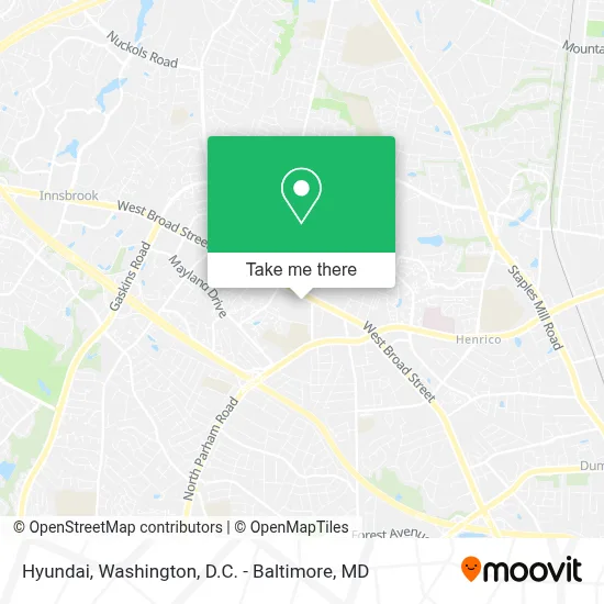 Hyundai map