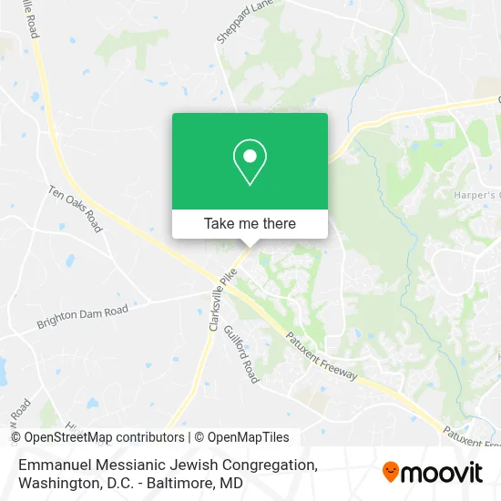 Emmanuel Messianic Jewish Congregation map