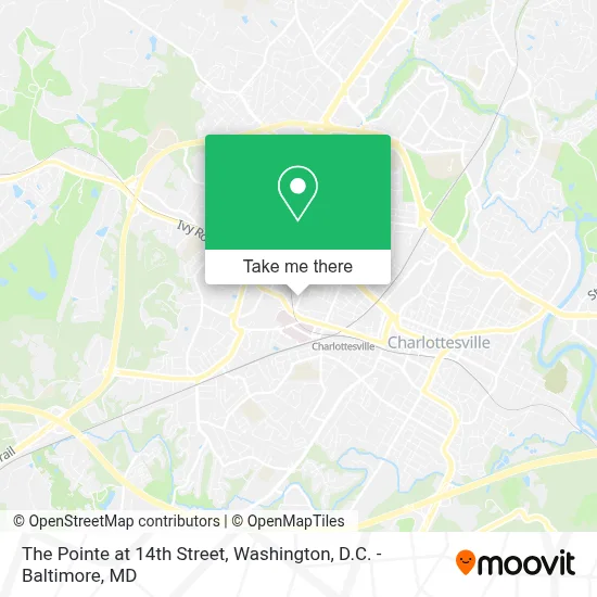 The Pointe at 14th Street map