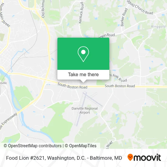 Food Lion #2621 map