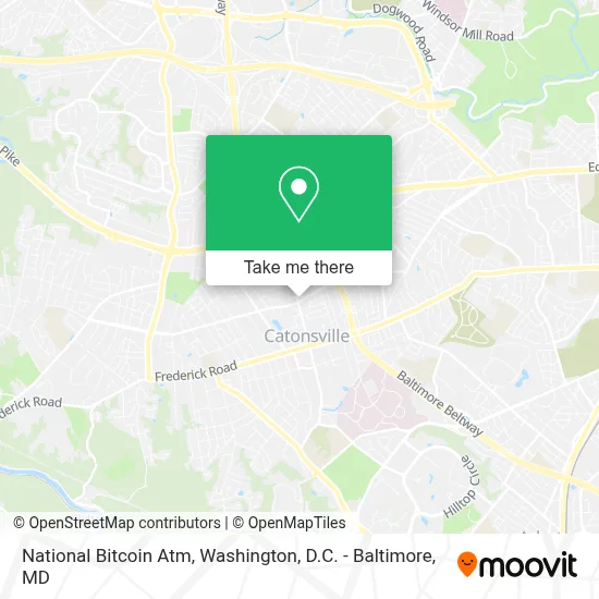 National Bitcoin Atm map