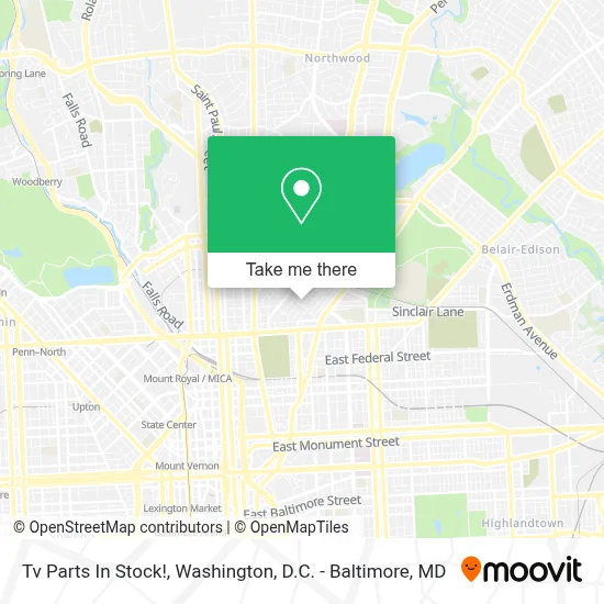Tv Parts In Stock! map