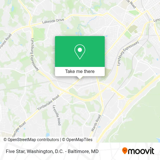 Five Star map