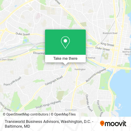 Transworld Business Advisors map