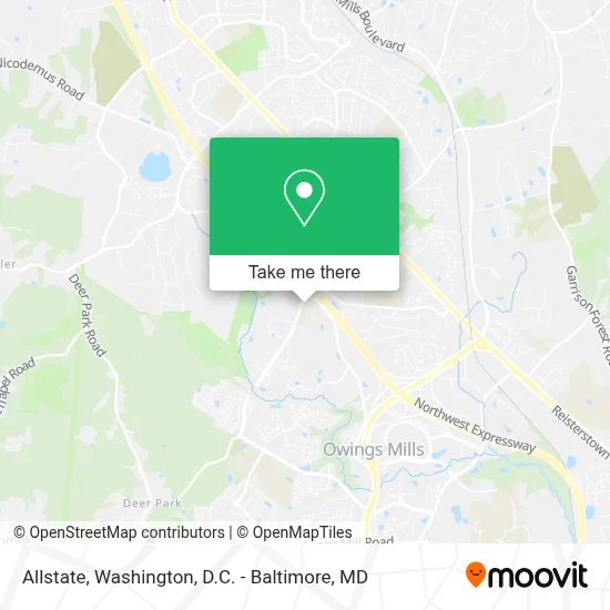 Allstate map