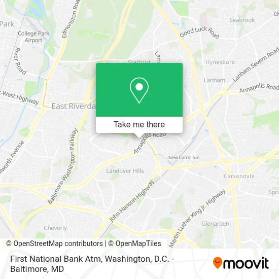 First National Bank Atm map
