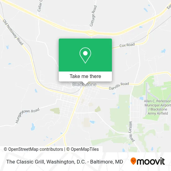 The Classic Grill map