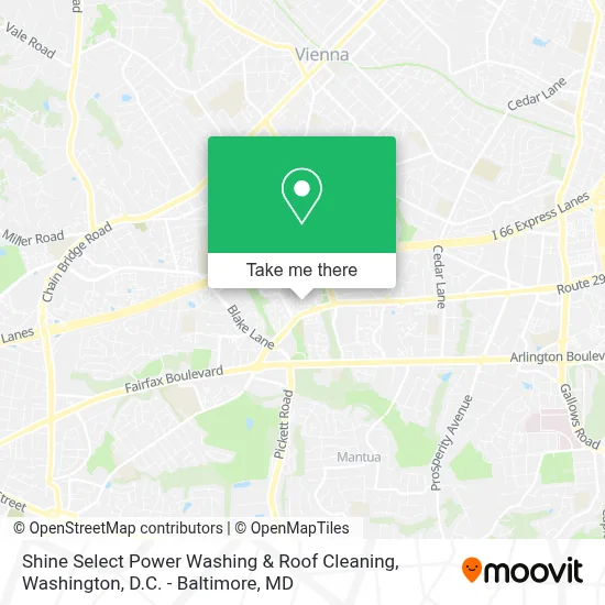 Shine Select Power Washing & Roof Cleaning map