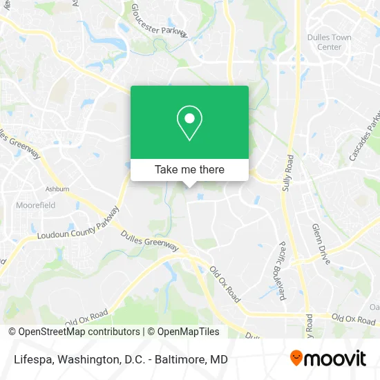 Lifespa map