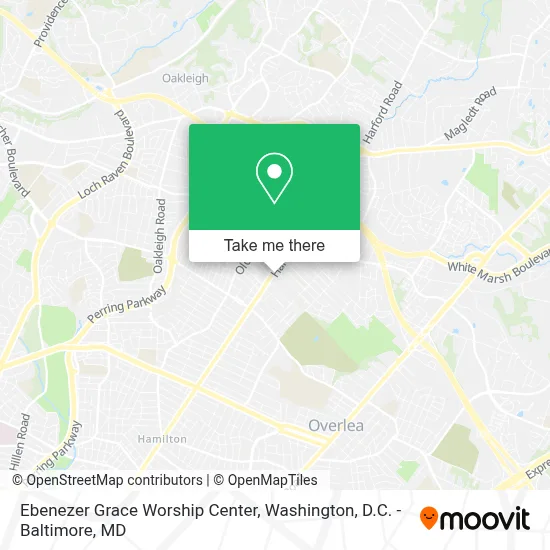 Ebenezer Grace Worship Center map