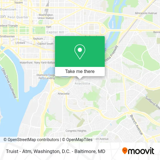 Truist - Atm map