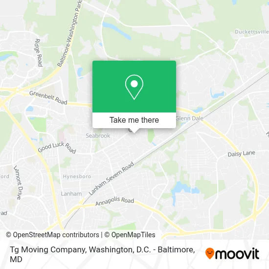 Tg Moving Company map