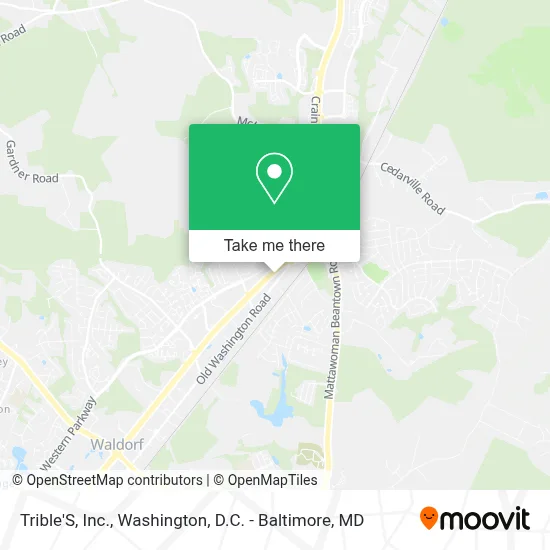 Trible'S, Inc. map
