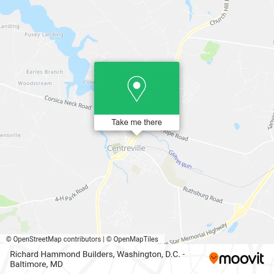 Richard Hammond Builders map