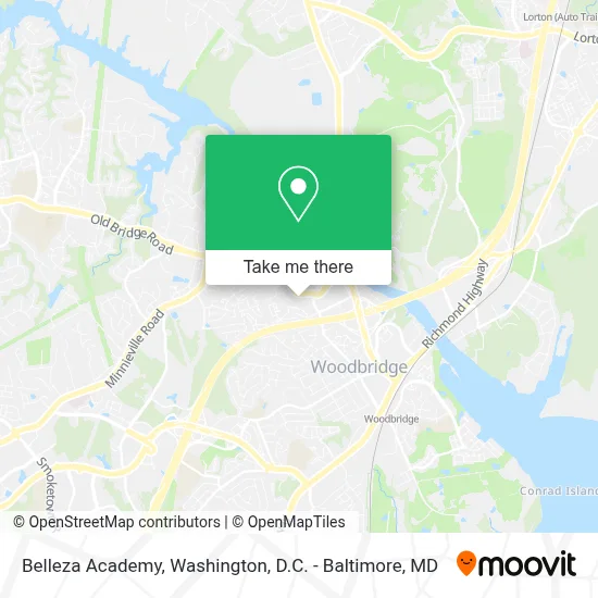 Belleza Academy map