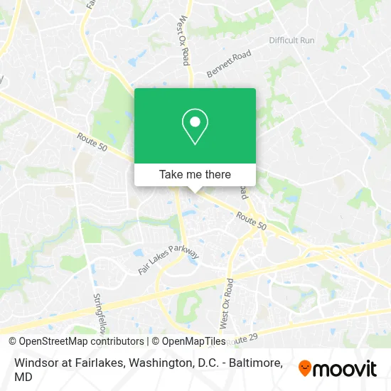 Windsor at Fairlakes map