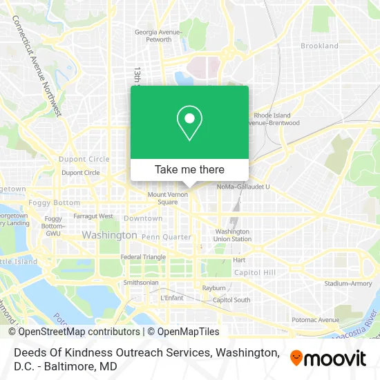 Deeds Of Kindness Outreach Services map