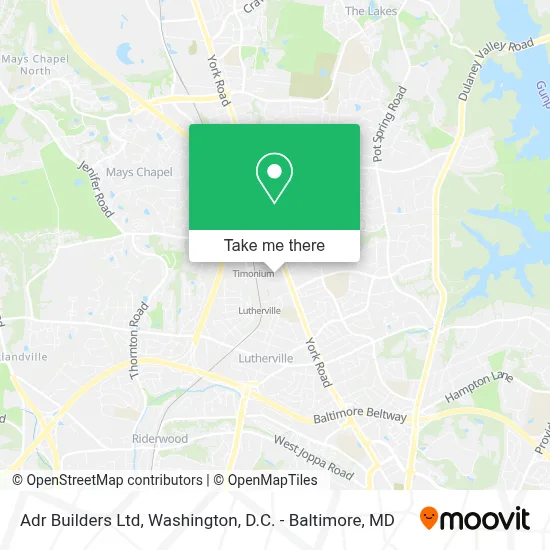 Adr Builders Ltd map