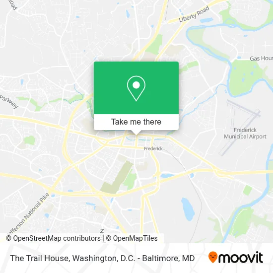 The Trail House map