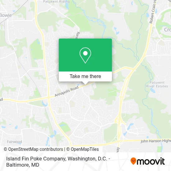 Island Fin Poke Company map