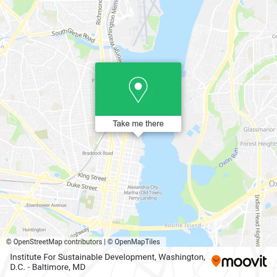 Institute For Sustainable Development map