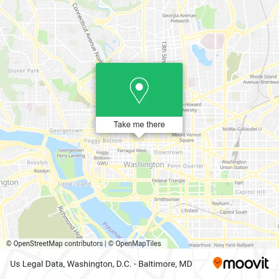 Us Legal Data map