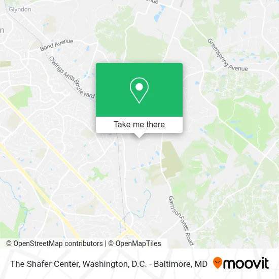 The Shafer Center map
