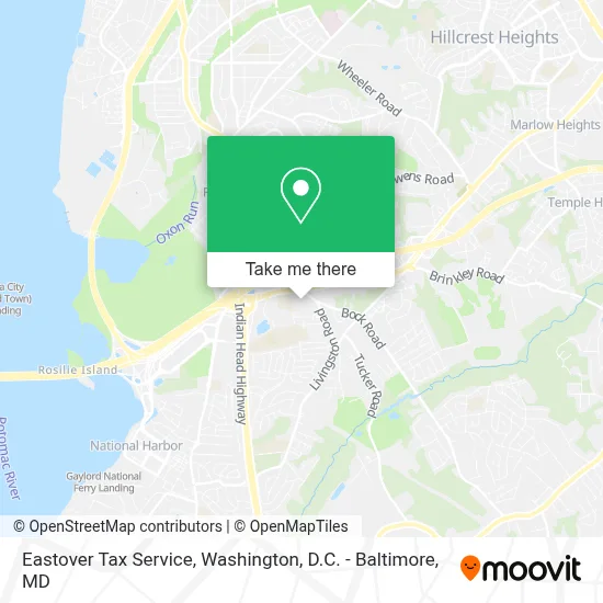 Eastover Tax Service map