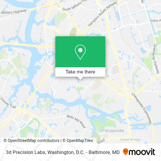 3d Precision Labs map