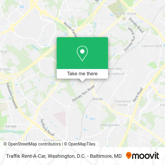 Traffik Rent-A-Car map