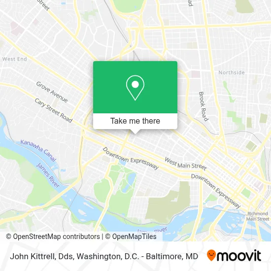 John Kittrell, Dds map