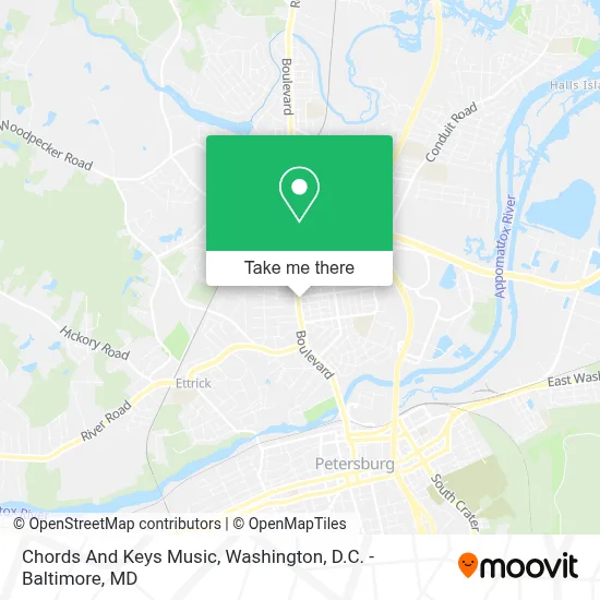 Chords And Keys Music map
