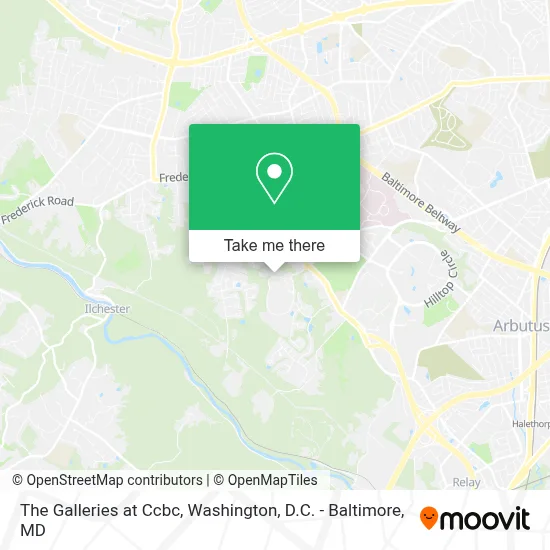 The Galleries at Ccbc map