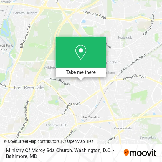 Ministry Of Mercy Sda Church map