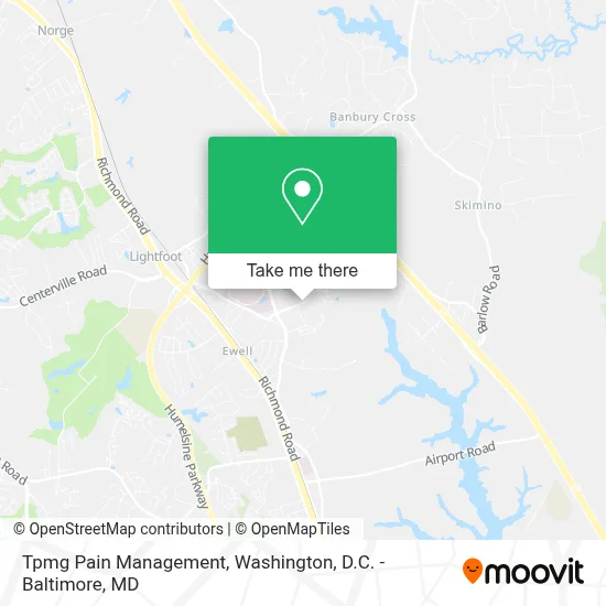 Tpmg Pain Management map