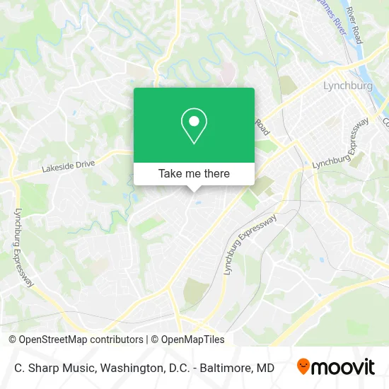 C. Sharp Music map