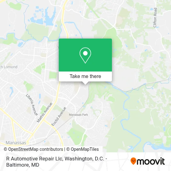 R Automotive Repair Llc map