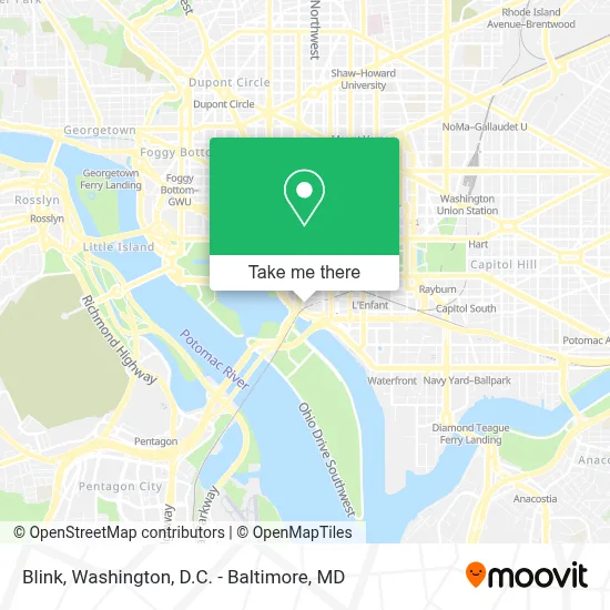 Blink map