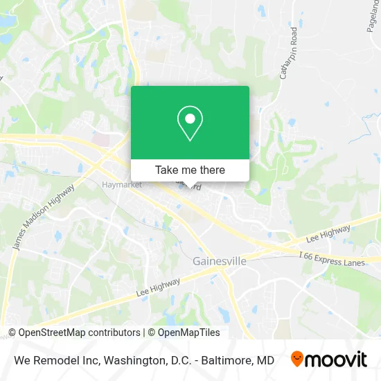 We Remodel Inc map