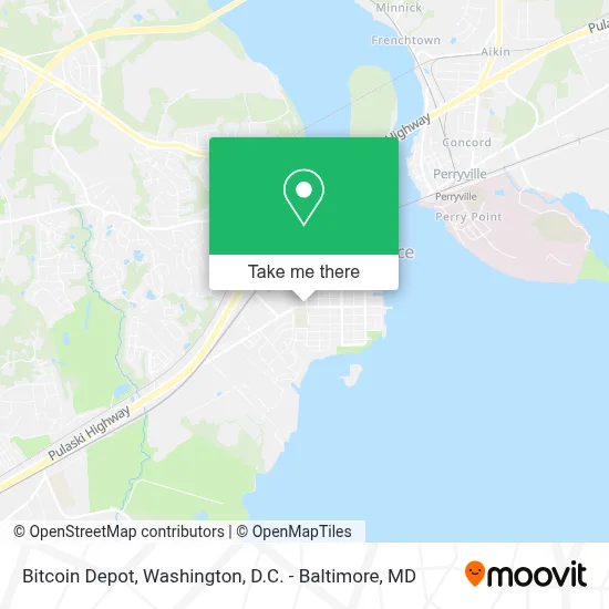 Bitcoin Depot map