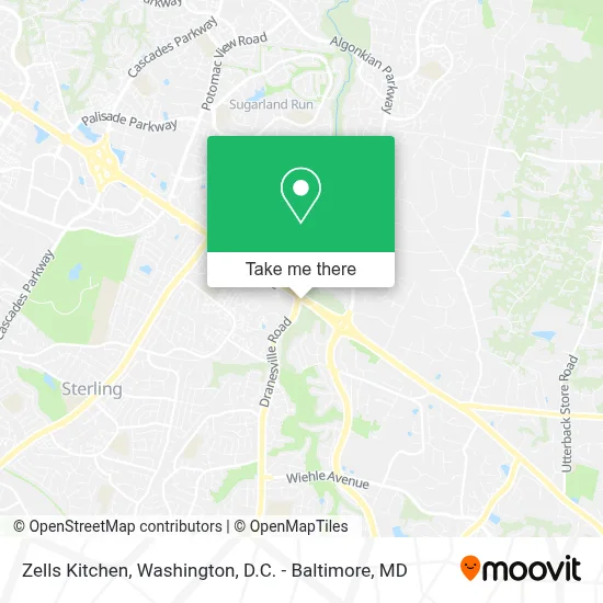 Zells Kitchen map