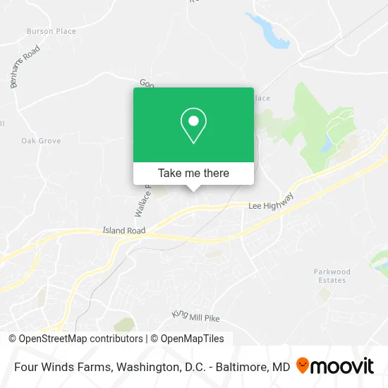 Four Winds Farms map
