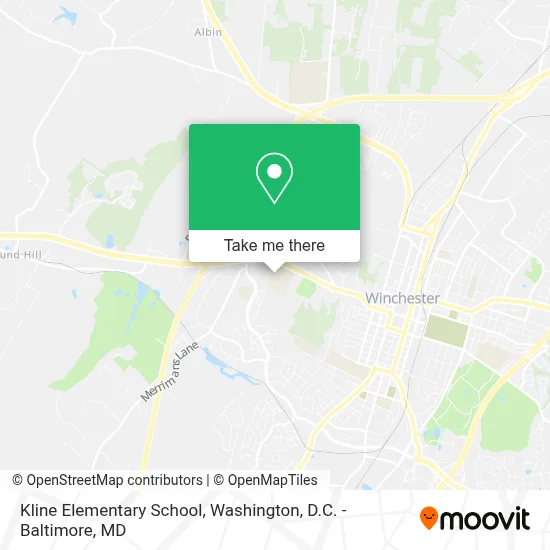 Kline Elementary School map