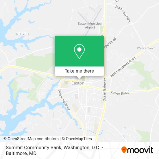 Summit Community Bank map