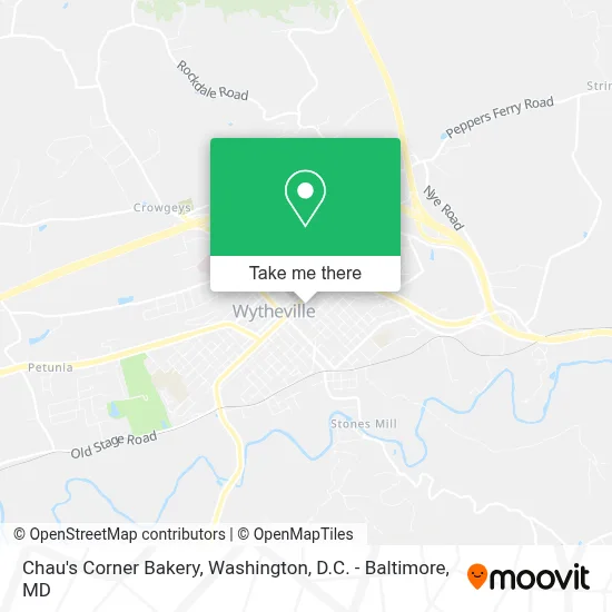 Chau's Corner Bakery map